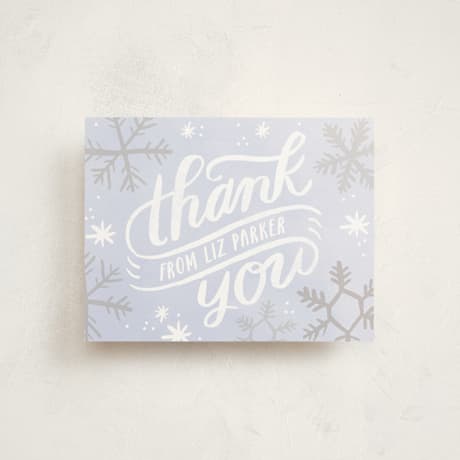 Flat Baby Shower Thank You Cards