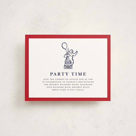 Mitzvah Reception Cards