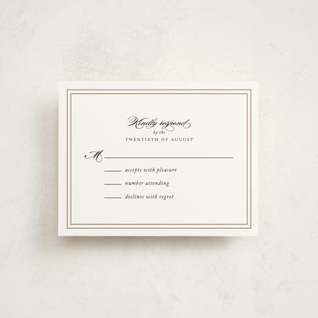 Mitzvah RSVP Cards