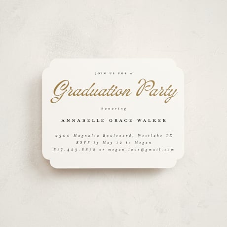 Graduation Insert Cards