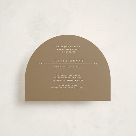 Graduation Insert Cards