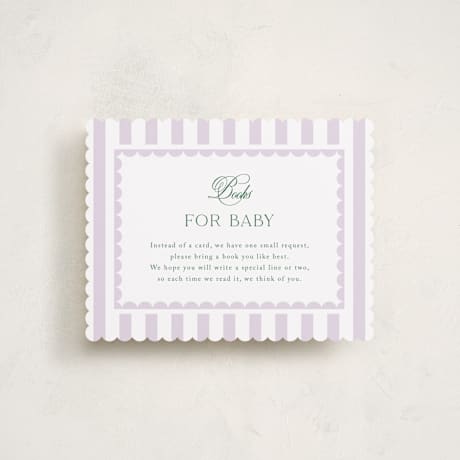 Baby Shower Insert Cards