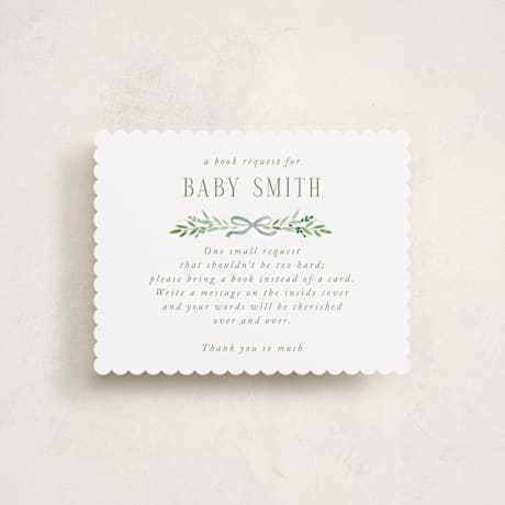 Baby Shower Insert Cards