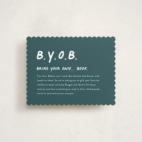 Baby Shower Insert Cards