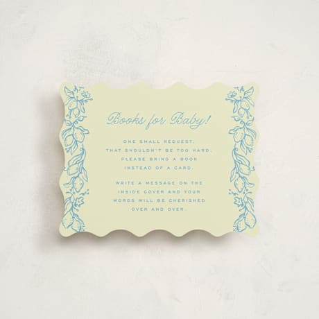 Baby Shower Insert Cards