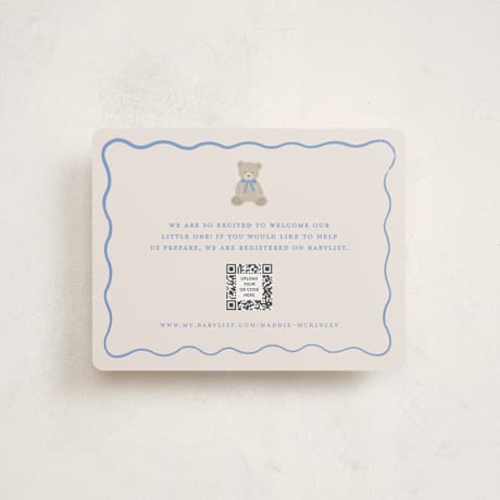 Baby Shower Insert Cards