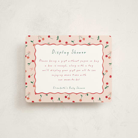 Baby Shower Insert Cards