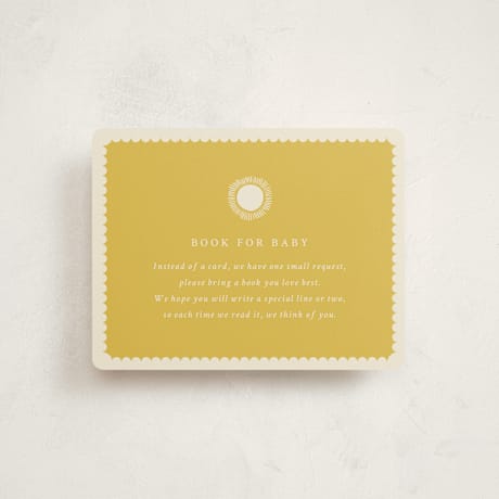 Baby Shower Insert Cards