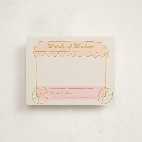 Baby Shower Insert Cards