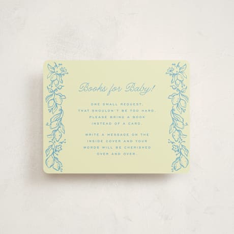 Baby Shower Insert Cards