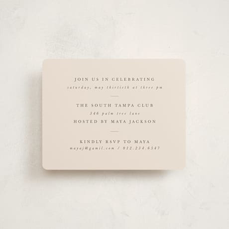 Graduation Insert Cards