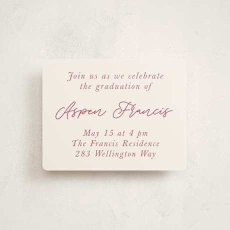 Graduation Insert Cards