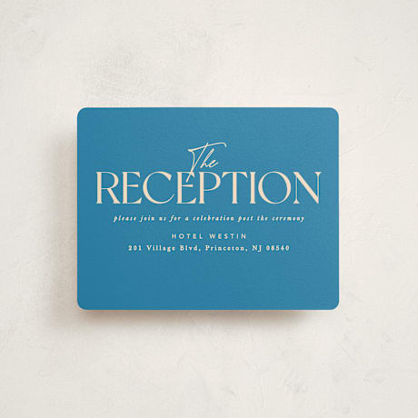 Mitzvah Reception Cards