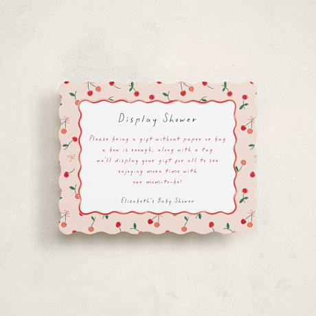 Baby Shower Insert Cards