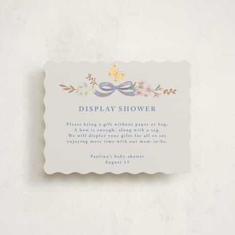 Baby Shower Insert Cards