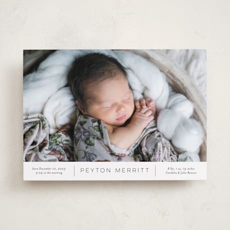 Birth Announcements