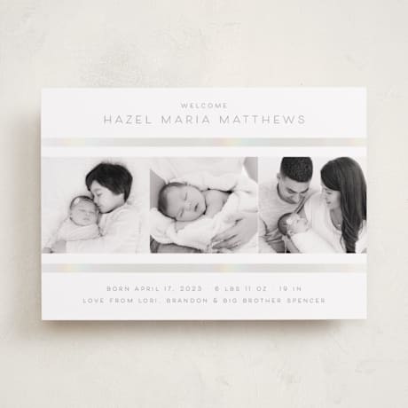 Gloss-Press Birth Announcements