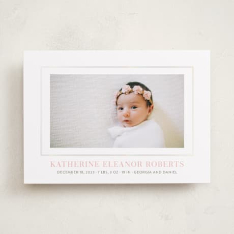Gloss-Press Birth Announcements