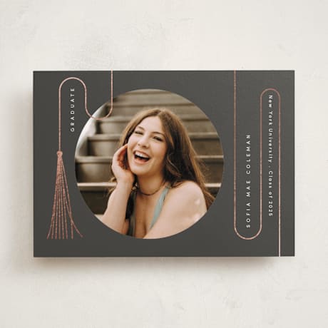 Foil-Pressed Graduation Announcements