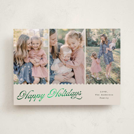 Foil-Pressed Holiday Cards