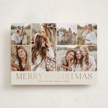 Foil-Pressed Holiday Cards