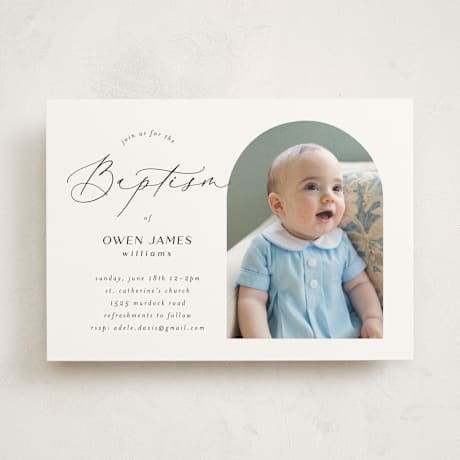 Baptism and Christening Invitations