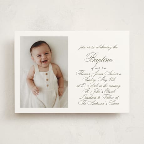 Baptism and Christening Invitations