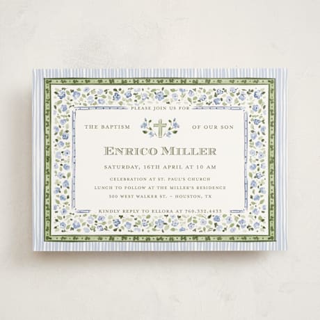 Baptism and Christening Invitations