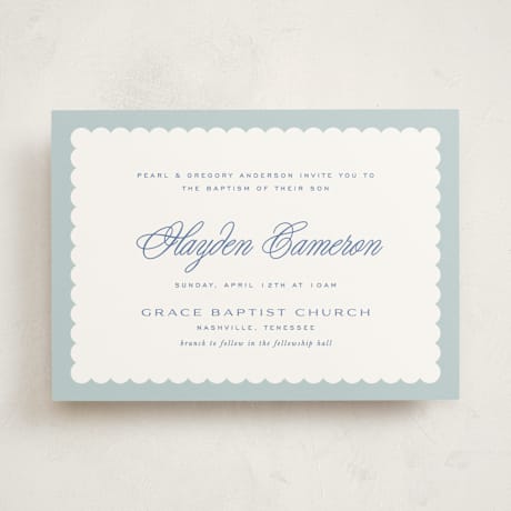 Baptism and Christening Invitations