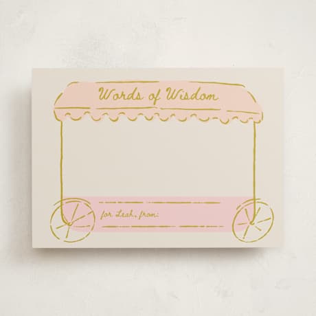 Baby Shower Activity Cards
