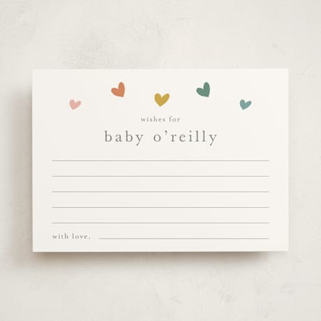 Baby Shower Activity Cards