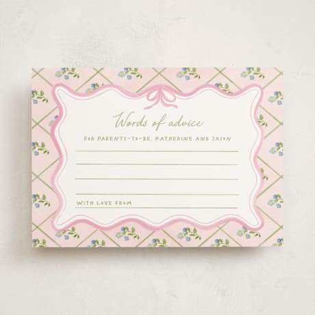 Baby Shower Activity Cards