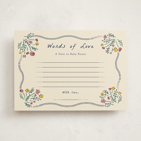 Baby Shower Activity Cards