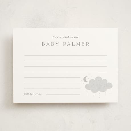 Baby Shower Activity Cards