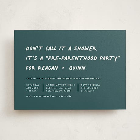 Baby Shower Invitations