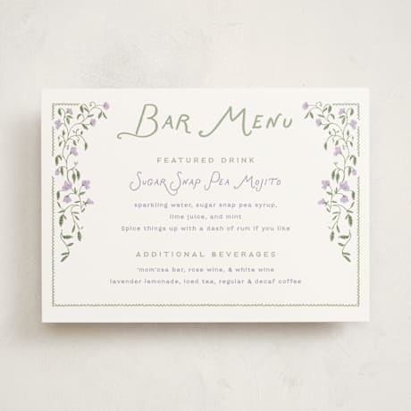 Baby Shower Bar Signs