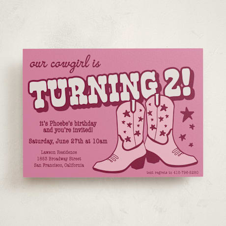 Children's Birthday Party Invitations