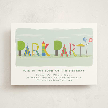 Children's Birthday Party Invitations
