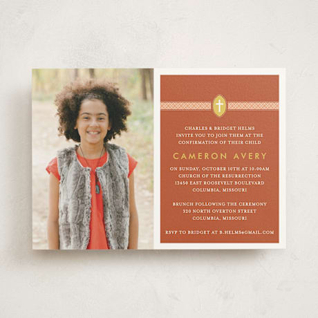 Confirmation Invitations