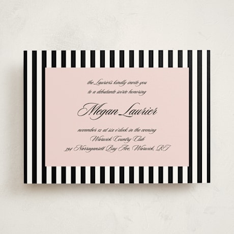 Debutante Party Invitations
