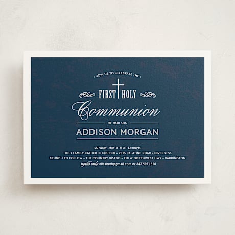 First Holy Communion Invitations