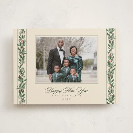 Holiday Photo Mount Cards