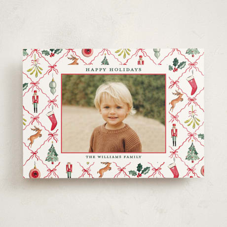 Holiday Photo Mount Cards