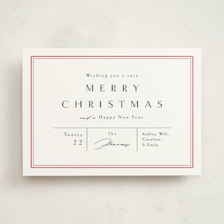 Holiday Non-Photo Cards