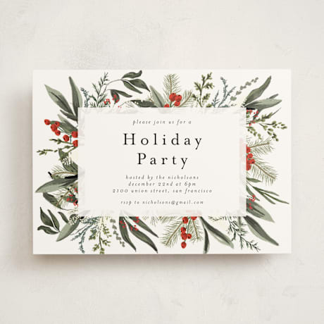 Holiday Party Invitations