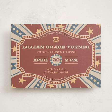Mitzvah Invitations