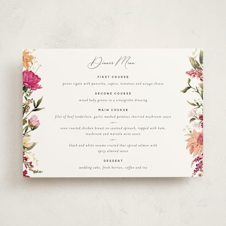Party Menus