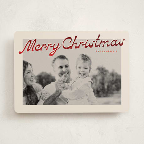 Foil-Pressed Holiday Cards