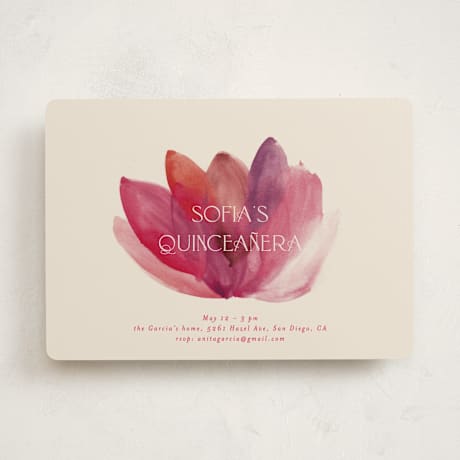 Quinceañera Invitations
