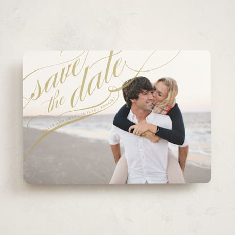 Retired Save The Date Cards